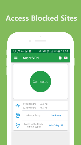 VPN Lighter - Free Unlimited VPN Screenshot3