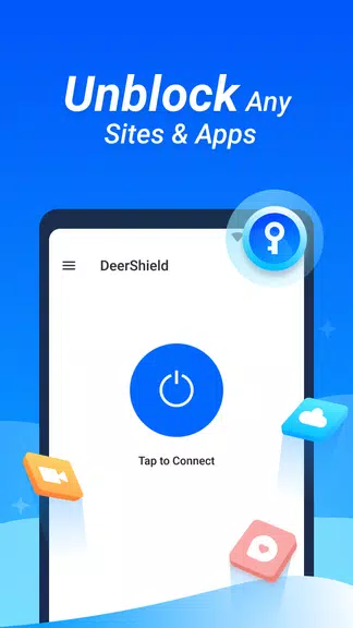 DeerShield - Free VPN & Security Service Screenshot1