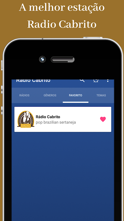 Radio Cabrito Estação Sertaneja Brazil Screenshot3