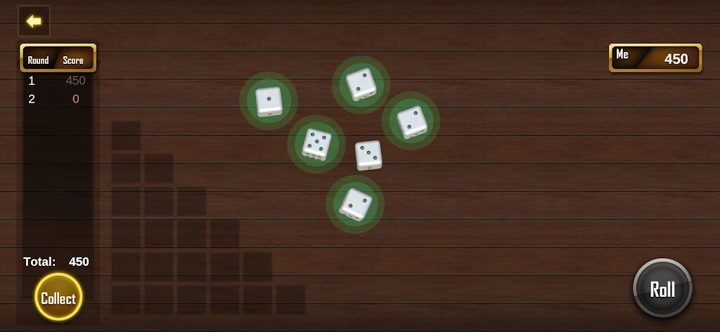 Farkle Dice 3d 1000 game Screenshot2