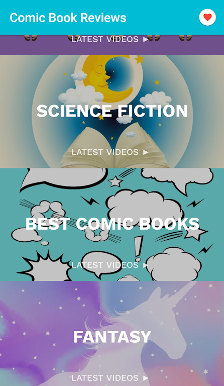 Comics Book Review App Screenshot2