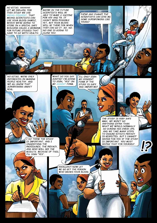 Botswana Baylor Comic Book Setswana Screenshot2