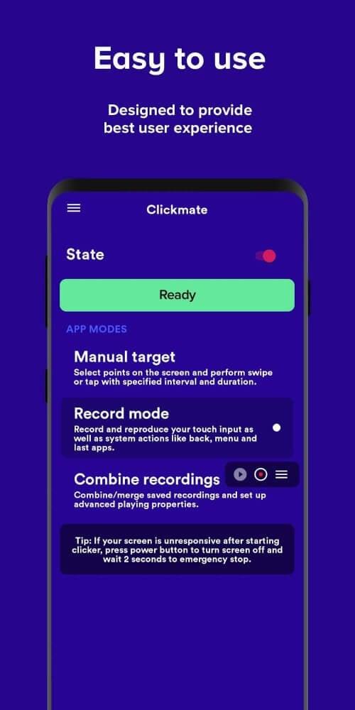 Clickmate – Auto Clicker Mod Screenshot3