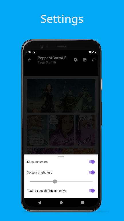 Seeneva: smart comic reader Screenshot4
