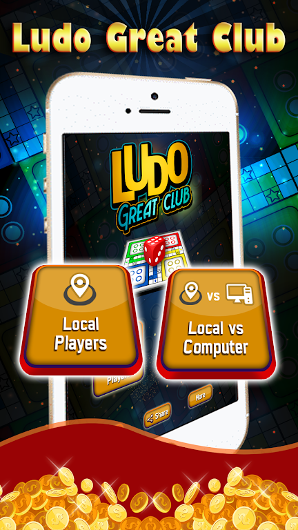 Ludo Great Club: King of Club games Screenshot1