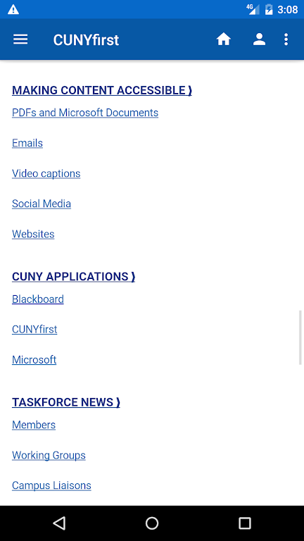 CUNYfirst Screenshot3