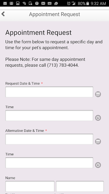 Alburtis Animal Hospital Screenshot1