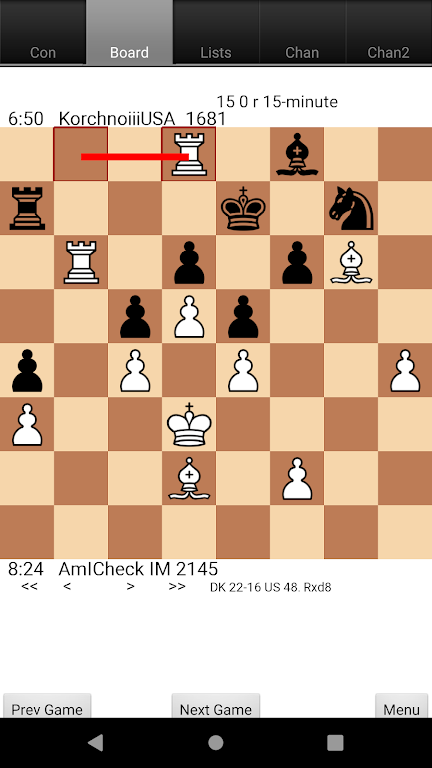 Lantern Chess an ICC Interface Screenshot1