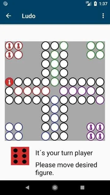 Ludo Dice Roller Board Game App Online Free Screenshot1