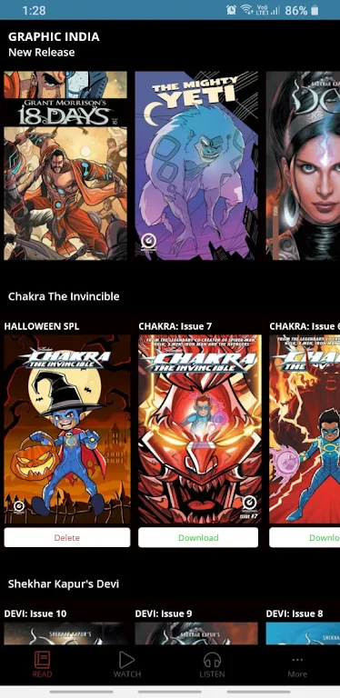 Graphic India - Read Comics! Screenshot1