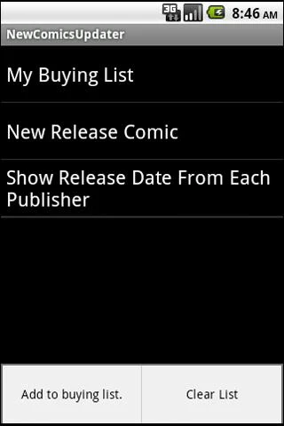 Thai New comics Updater Screenshot1