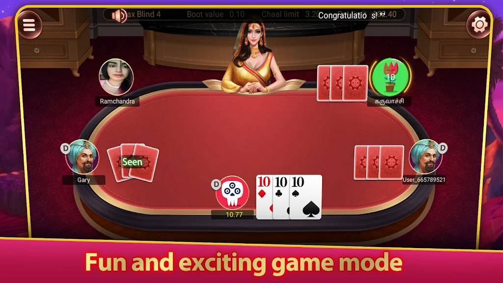 Teen Patti Rumble - Indian Traditional Card Game Screenshot3