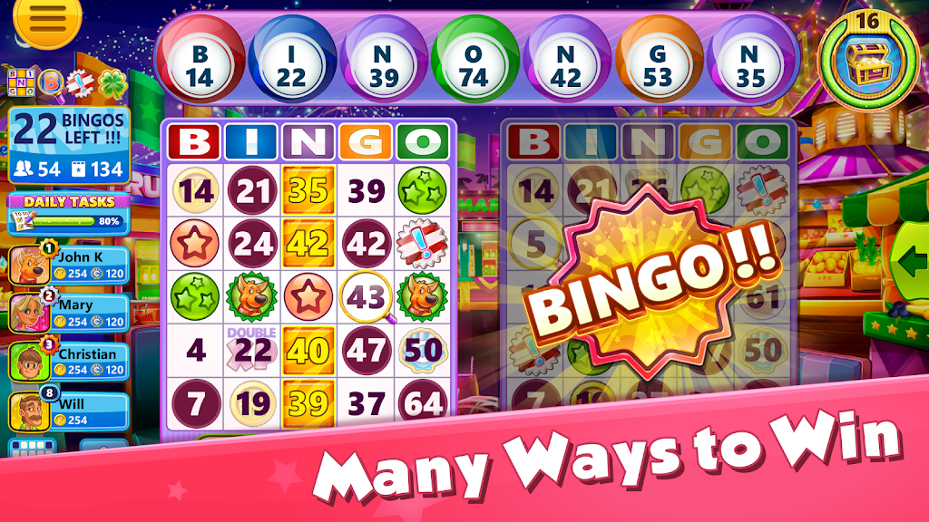 Bingo Kin : Free Live Family Bingo Game. Screenshot4