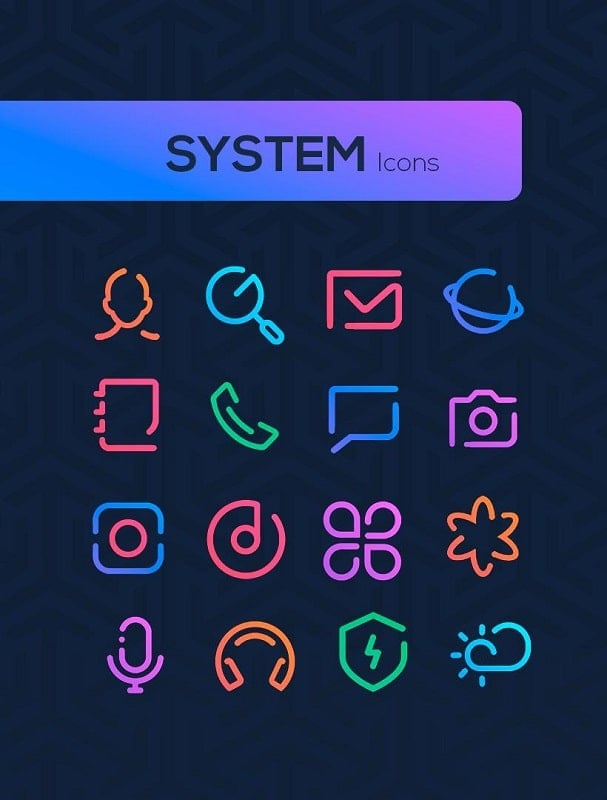 Linebit Icon Pack Mod Screenshot3