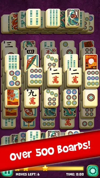 Mahjong Path Solitaire - Free Tile Matching Game Screenshot2