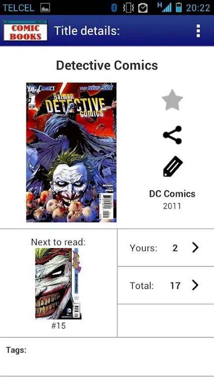 Comic Books Collector VE Screenshot4