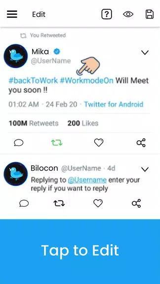 Fake Tweet-Post Creator Screenshot2