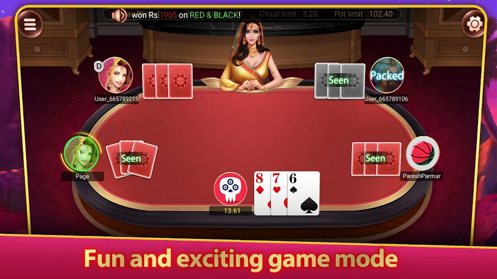 Teen Patti Rumble - Indian Traditional Card Game Screenshot2