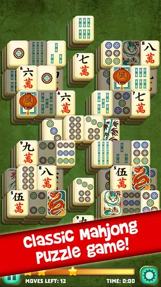 Mahjong Path Solitaire - Free Tile Matching Game Screenshot1