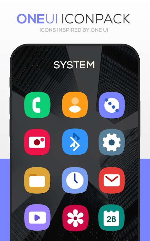 ONE UI Icon Pack Mod Screenshot1