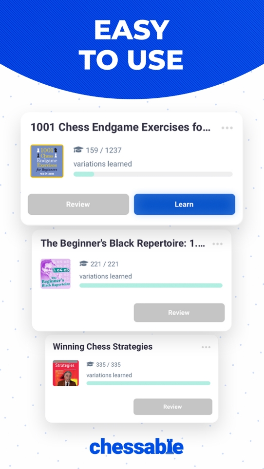 Chessable - Learn chess online Screenshot1