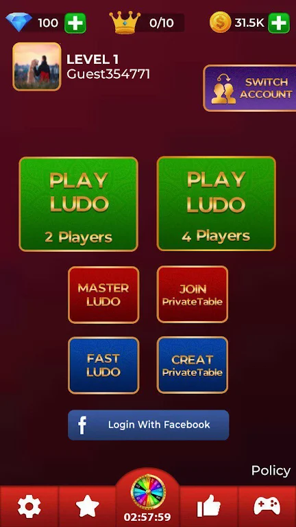 Ludo Board - Play Fast & Master Mode Screenshot1