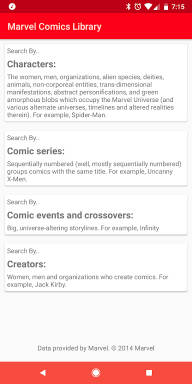 Marvel Comics Library Screenshot1