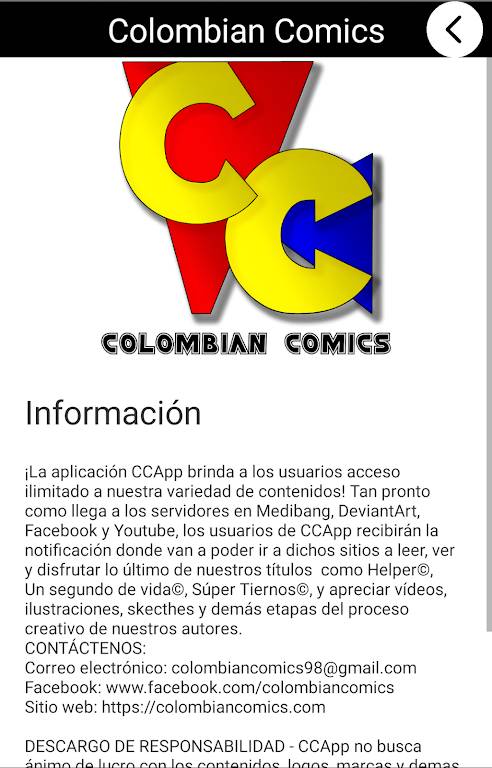 Colombian Comics App Screenshot4