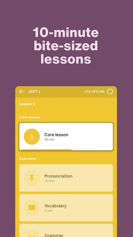 Rosetta Stone: Learn, Practice Mod Screenshot1