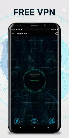 Matrix VPN - Fast, Free, Secure - VPN Proxy Screenshot1