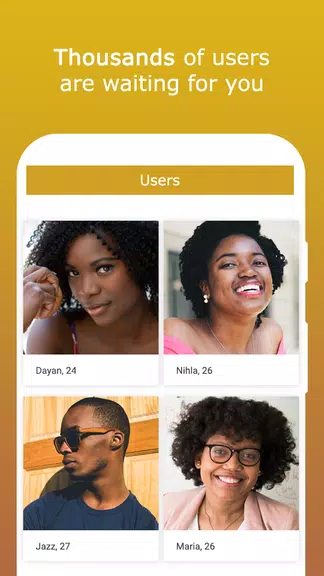 African Dating - Meet & Chat Screenshot2