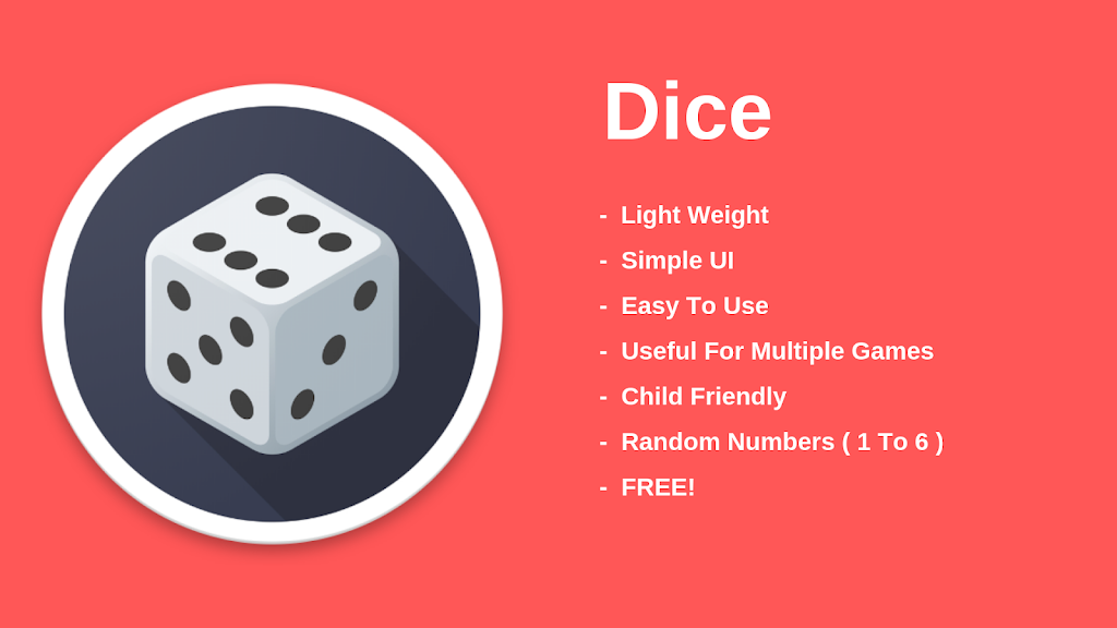 Dice - Simple Dice Roller Screenshot1