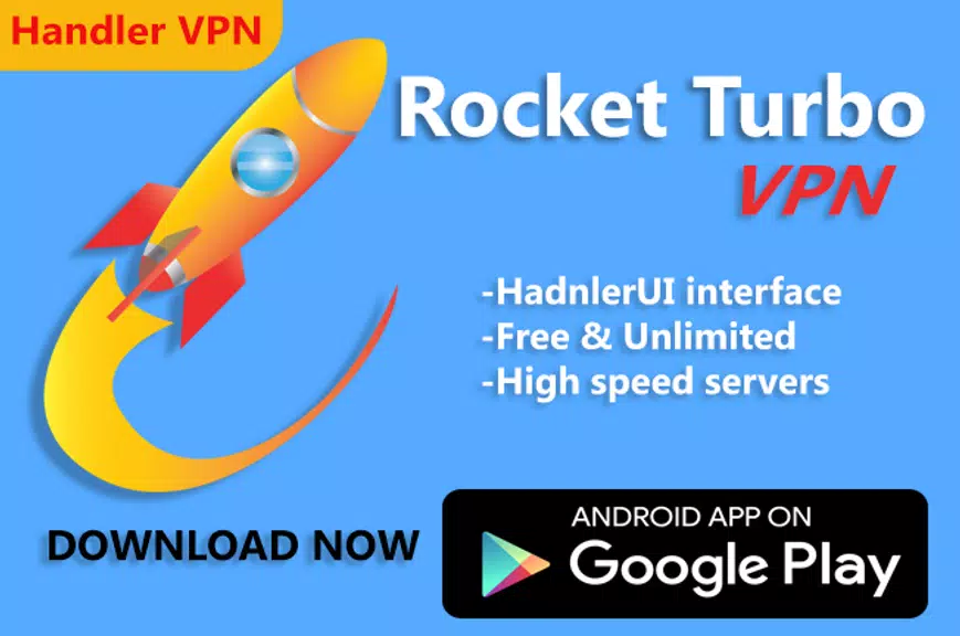 Rocket Turbo VPN- Handler VPN Screenshot1