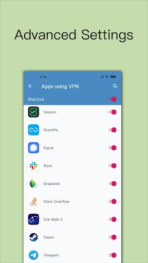 V2VPN - A Fast, Free, Secure VPN Proxy Screenshot1