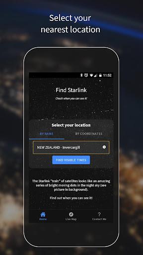 Find Starlink Satellites Screenshot3