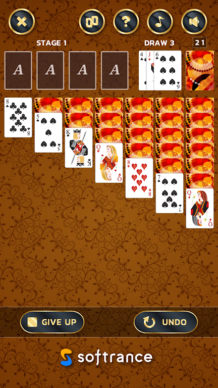 Klondike Solitaire - Free Playing Card Game Screenshot1