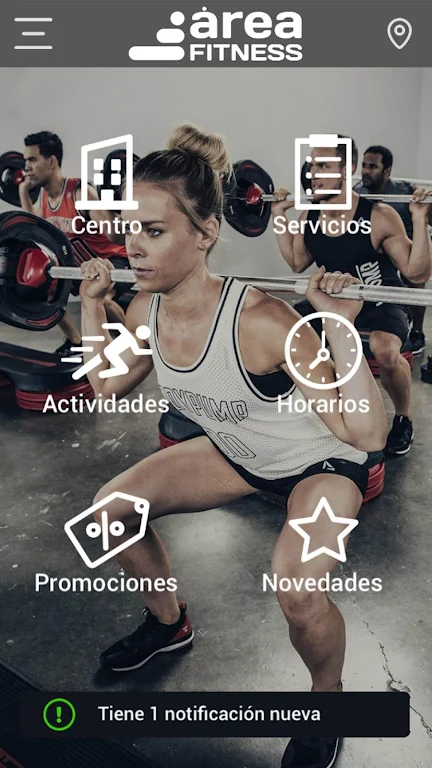 Área Fitness Screenshot1