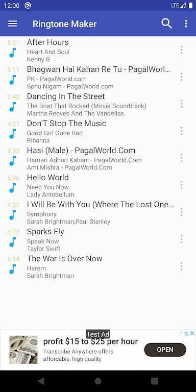 Ringtone Maker:create ringtone Screenshot1