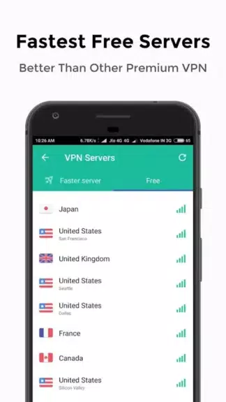 VPN - BOOTIM Clear Audio & Video Calls VPN Screenshot4