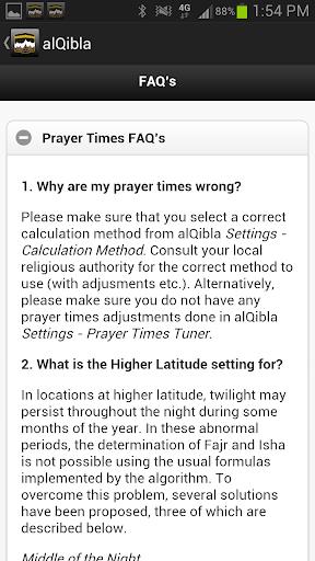 alQibla (Salat,Qibla,HijriCal) Screenshot1