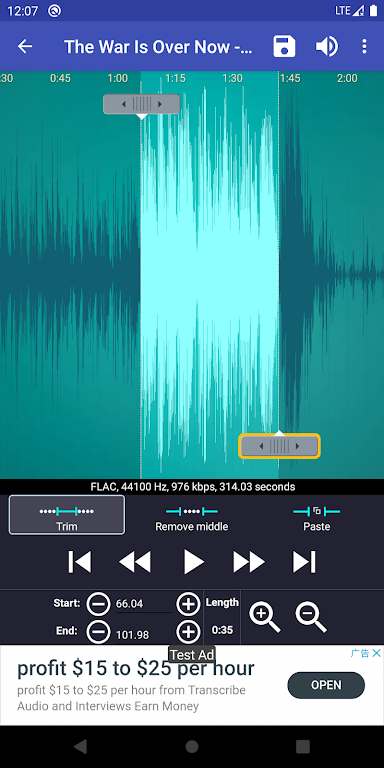 Ringtone Maker:create ringtone Screenshot2