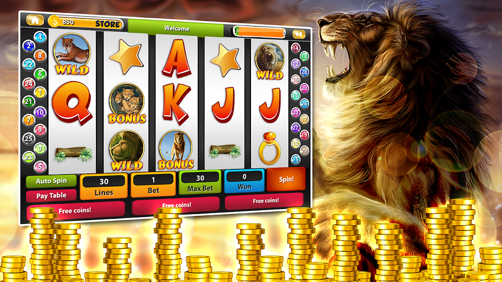 Wild Safari Slot Machine ♛ Screenshot1