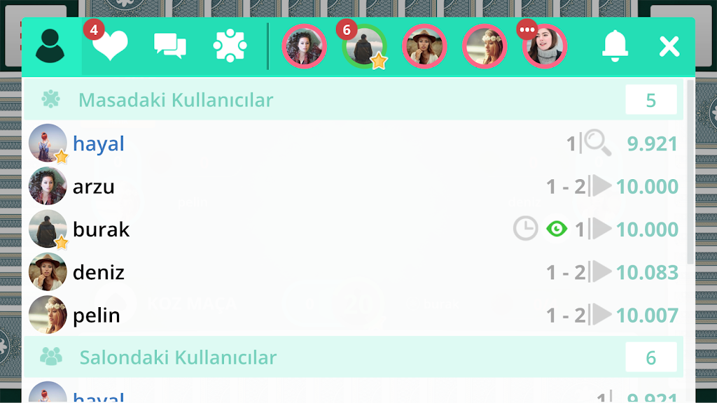 Eşli İhaleli Batak Screenshot3