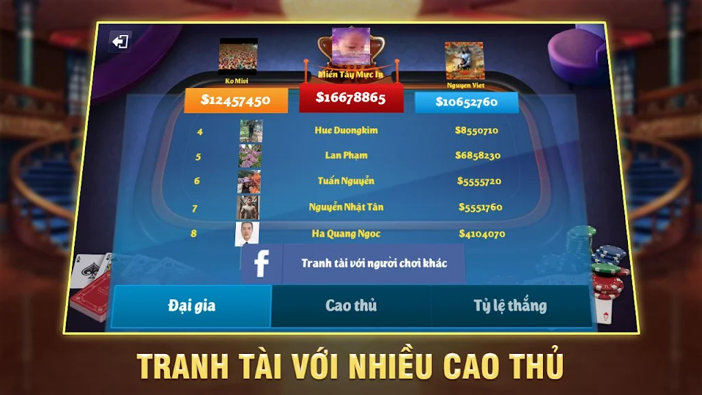 Tien len mien nam - Game Danh bai BigKool Screenshot3