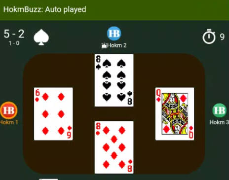 Hokm Buzz (Online Hokm game) Screenshot1