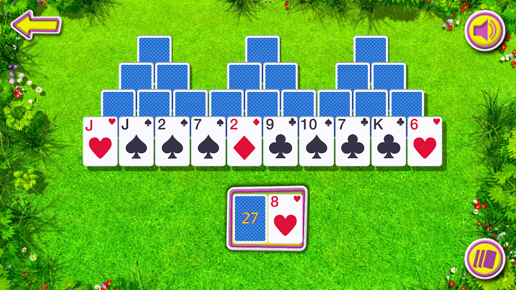 Summer Solitaire – The Free Tripeaks Card Game Screenshot1