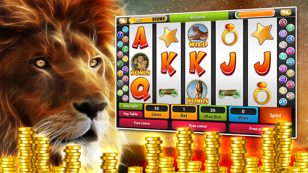 Wild Safari Slot Machine ♛ Screenshot2