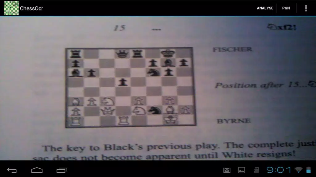 ChessOcr OCR Chess Diagrams - Screenshot1