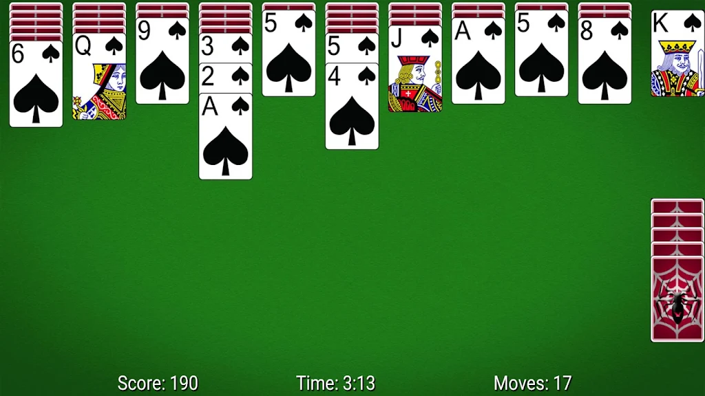 Spider Solitaire- Classic card game Screenshot2