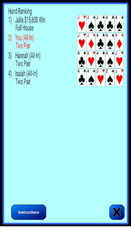 Texas Hold'em Poker Screenshot2